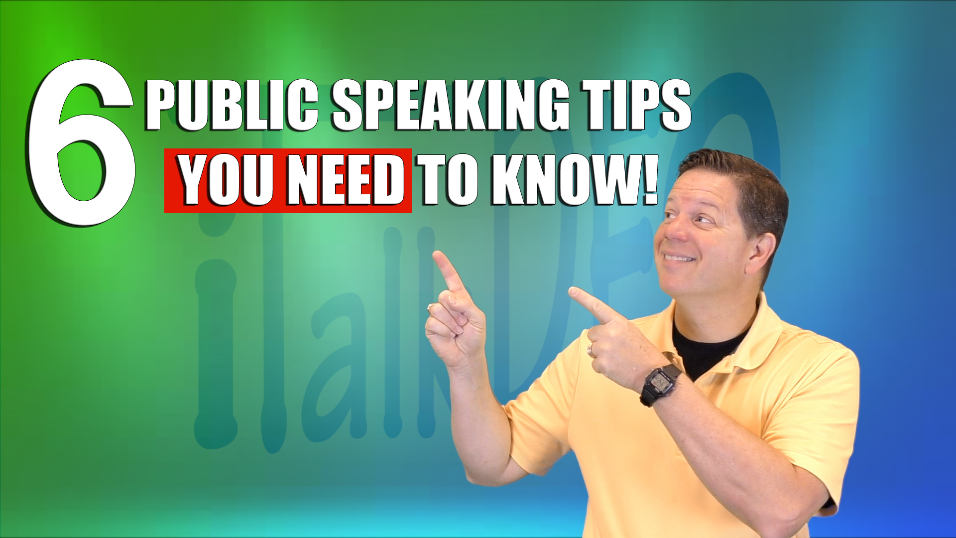 6 Public Speaking Tips You Need To Know